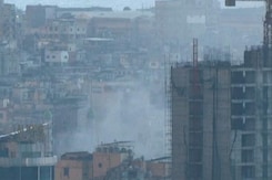 Overnight Airstrikes Leave Beirut In Smoke Overnight Airstrikes Leave Beirut In Smoke