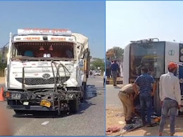 Rajasthan Road Accident: लक्ष्मणगढ़ में भीषण सड़क हादसा, ट्रेलर से टक्कर के बाद सड़क पर पलटी रोडवेज बस; 15 यात्री घायल