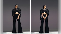 Sharvari In A Black Gaurav Gupta Co-Ord Set Proved That The More Is Definitely Merrier