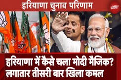 Haryana Election Results 2024: हरियाणा में कैसे चला मोदी मैजिक? लगातार तीसरी बार खिला कमल Haryana Election Results 2024: हरियाणा में कैसे चला मोदी मैजिक? लगातार तीसरी बार खिला कमल