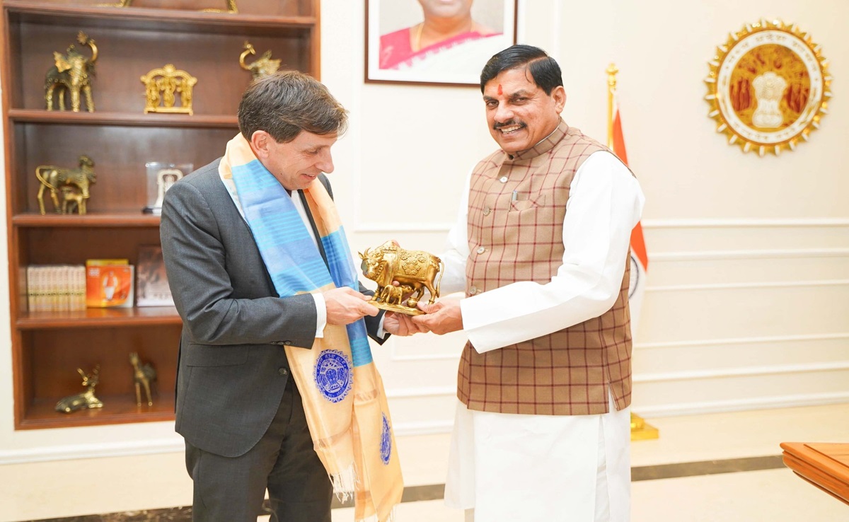 MP News: फ्रांस के महावाणिज्य दूत ने CM मोहन से की मुलाकात, MP में व्यापार व पर्यटन को लेकर हुई चर्चा