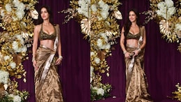 Only Disha Patani Could've Draped A Simple Tissue <i>Saree</i> Into A Modern Silhouette