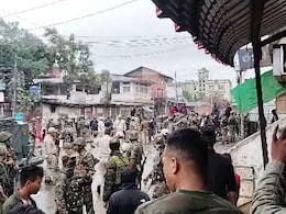 Protest Over Sex Assault Bid On Woman In Manipur's Churachandpur; Masked Man Mocks Soldiers Protest Over Sex Assault Bid On Woman In Manipur's Churachandpur; Masked Man Mocks Soldiers
