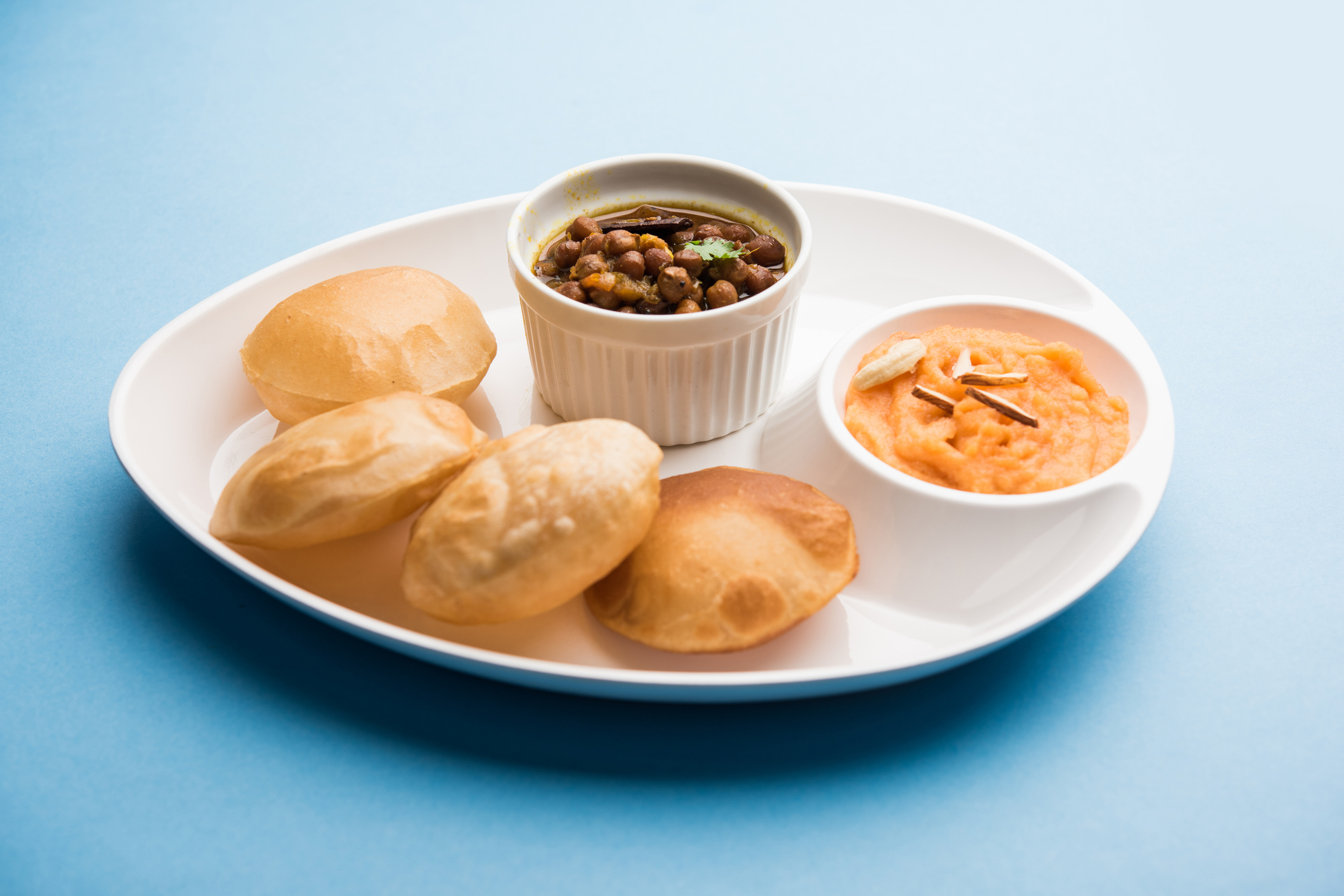 Ashtami Special: Make Halwa Poori Chana In Just 10 Minutes