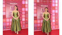 Sara Tendulkar Is Proof That You Can Still Be Chic, Sleek And Always On Fleek In A Muted Olive Green Dress