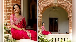 Keerthy Suresh In A Fuschia <i>Saree</i> Has Given Us The Best Kind Of Festive Fever