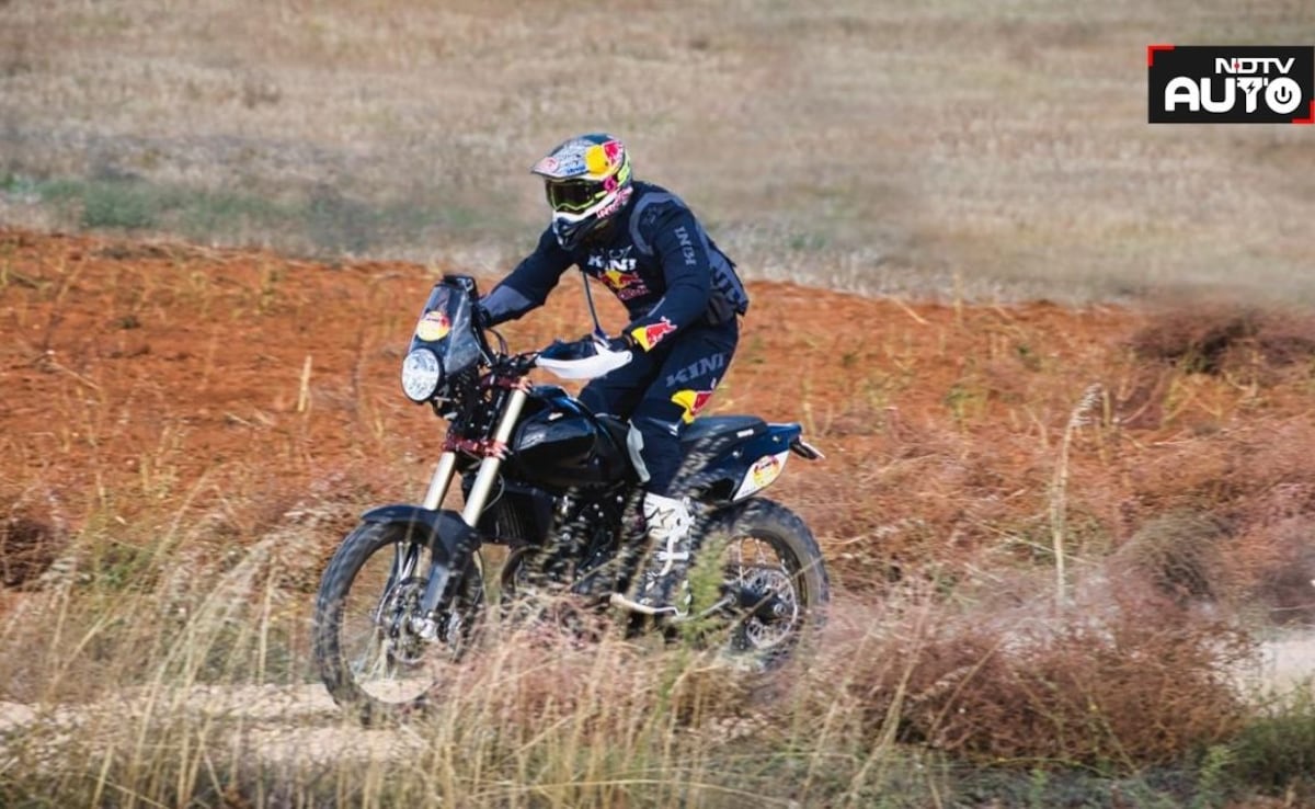 RallyPrepped Royal Enfield Himalayan Ridden By CS Santosh At Cuenca