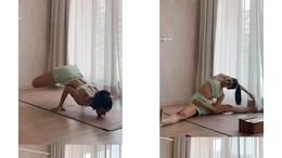 Alaya Furniturewala Has No Excuses For The Festive Season With An Intense Yoga Session