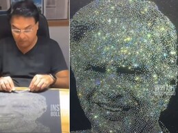 डायमंड से डायमंड की तस्वीर... रतन टाटा को अद्भुत श्रद्धांजलि, 11 हज़ार हीरों से बनाई शानदार तस्वीर, वायरल हो रहा Video