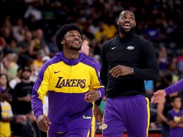 "Is This The Matrix?": LeBron James Left Speechless After Sharing Court With Son Bronny For The First Time In NBA "Is This The Matrix?": LeBron James Left Speechless After Sharing Court With Son Bronny For The First Time In NBA