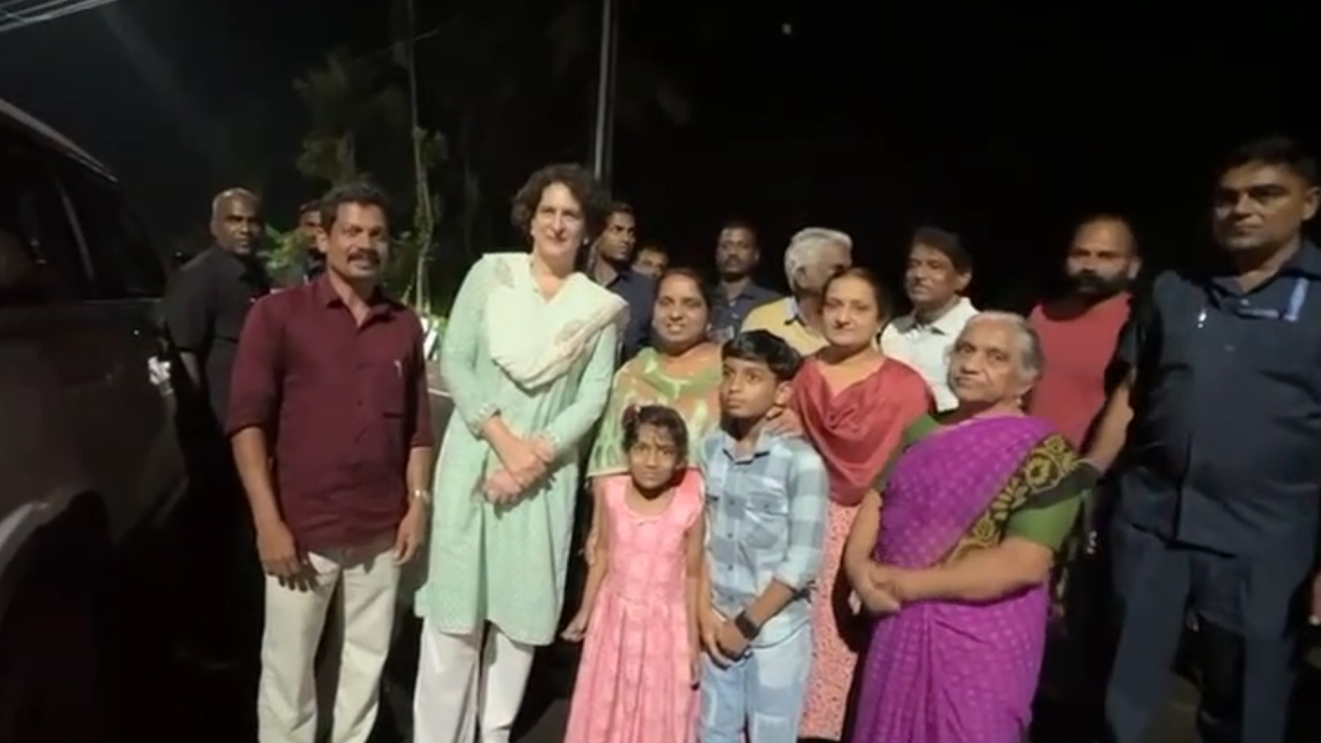 Priyanka Gandhi's Meet And Greet In Wayanad Day Before Nomination