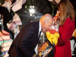 In His Last White House Halloween, POTUS 'Bites' Baby, 1st Lady In Panda Costume In His Last White House Halloween, POTUS 'Bites' Baby, 1st Lady In Panda Costume