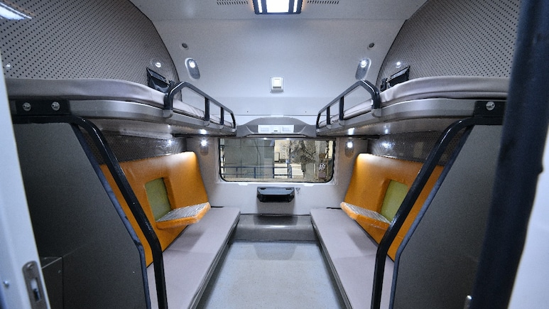 Video: Vande Bharat Sleeper Train Passes 'Water Test' At 180 Kmph