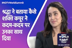 NDTV World Summit 2024: Shraddha Kapoor ने अपने जीवन में Shakti Kapoor की महत्वपूर्ण भूमिका के बारे में बात की NDTV World Summit 2024: Shraddha Kapoor ने अपने जीवन में Shakti Kapoor की महत्वपूर्ण भूमिका के बारे में बात की