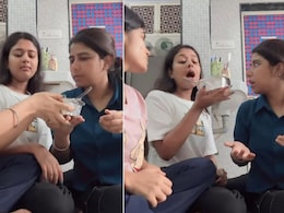 बहनों ने बात करते हुए मज़ाक-मज़ाक में जबरदस्त अंदाज़ में गाया 'आज की रात' गाना, तरीफ के लिए लोगों को नहीं मिल रहे शब्द बहनों ने बात करते हुए मज़ाक-मज़ाक में जबरदस्त अंदाज़ में गाया 'आज की रात' गाना, तरीफ के लिए लोगों को नहीं मिल रहे शब्द