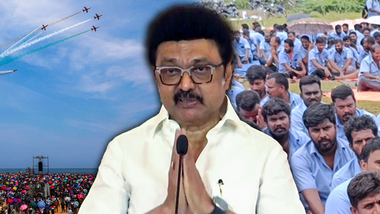 Heat Caused Airshow Deaths: M K Stalin, Samsung Strike To End? Airshow Strikes A Chord With Youth