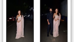 Triptii Dimri's Beautiful Blush Pink <i>Saree</i> Makes Diwali Parties So Fashionably Lit