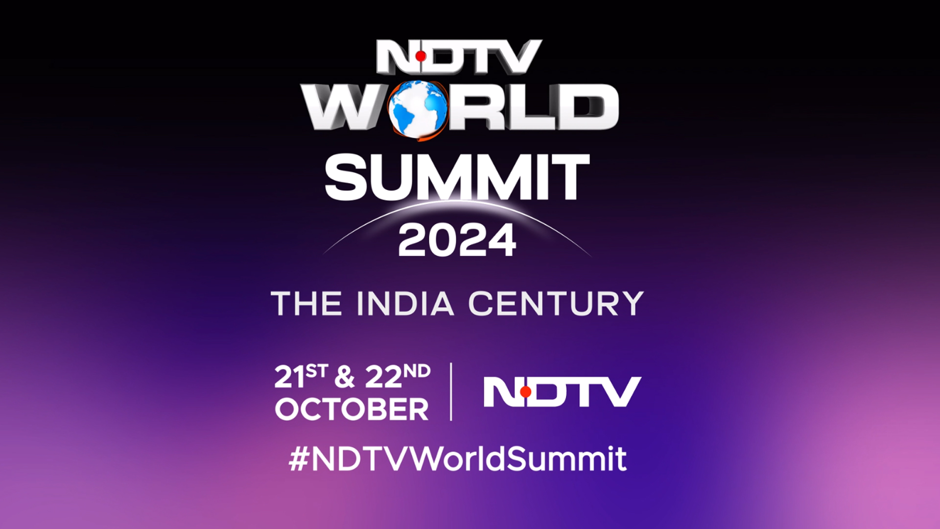 NDTV World Summit 2024