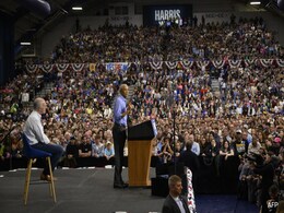 "Yes She Can": Barack Obama Electrifies Pennsylvania Rally For Kamala Harris "Yes She Can": Barack Obama Electrifies Pennsylvania Rally For Kamala Harris