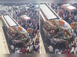 Rajasthan Accident : धनत्रयोदशीच्या दिवशी मोठा अपघात, बस पुलाला धडकली, 12 प्रवाशांचा मृत्यू Rajasthan Accident : धनत्रयोदशीच्या दिवशी मोठा अपघात, बस पुलाला धडकली, 12 प्रवाशांचा मृत्यू