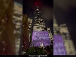 US' Tallest Building, One World Trade Centre, Lights Up In Diwali Celebrations US' Tallest Building, One World Trade Centre, Lights Up In Diwali Celebrations