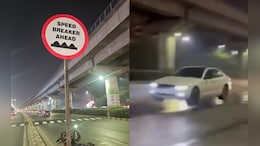 After 'Flying BMW' Video Goes Viral, Gurugram's Quick Action On Speed Breaker