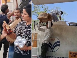 Video: Not Oil, This Tanker In Bihar Has 200 Boxes Of Alcohol Hidden Inside Video: Not Oil, This Tanker In Bihar Has 200 Boxes Of Alcohol Hidden Inside