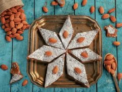 Almond Jaggery Katli