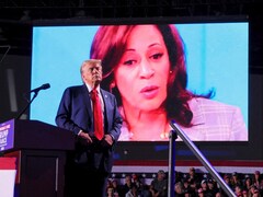 Kamala Harris Leans On A-List, Donald Trump On Quirky Coterie In Homestretch