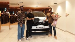 Cricketer Suresh Raina Takes Delivery Of 2024 Kia Carnival Limousine In India