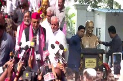 Akhilesh Yadav Vs BJP, And Appeal To Nitish Kumar In JP Narayan Statue Row Akhilesh Yadav Vs BJP, And Appeal To Nitish Kumar In JP Narayan Statue Row