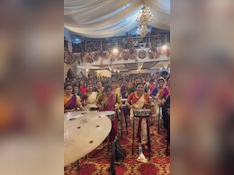 120 महिलाओं ने एक साथ ऐसे बजाया ड्रम, समां देख भक्ति में अपने आप रम जाएगा मन