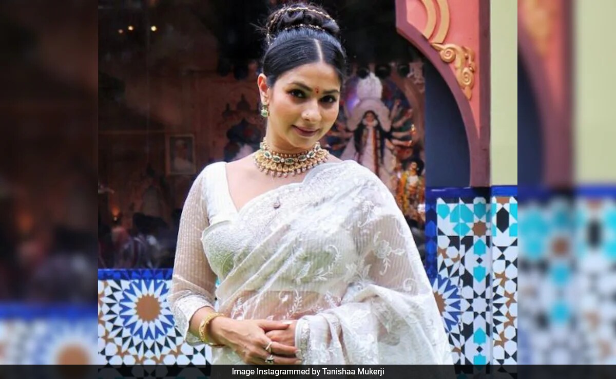 Durga Puja 2024: Tanishaa Mukerji's <i>Dhunuchi</i> Dance Will Brighten Your Festive Mood