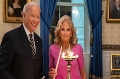 US President Joe Biden Celebrates Diwali With Indian Americans At White House US President Joe Biden Celebrates Diwali With Indian Americans At White House