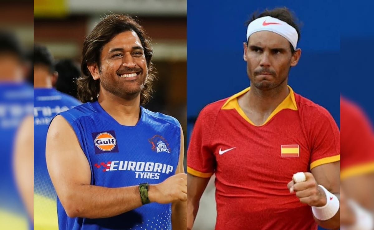 “He Never…”: MS Dhoni’s Old Comment In Rafael Nadal’s Praise “He Never…”: MS Dhoni’s Old Comment In Rafael Nadal’s Praise