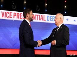 Tim Walz, JD Vance Shake Hands Before US Vice Presidential Debate Starts Tim Walz, JD Vance Shake Hands Before US Vice Presidential Debate Starts
