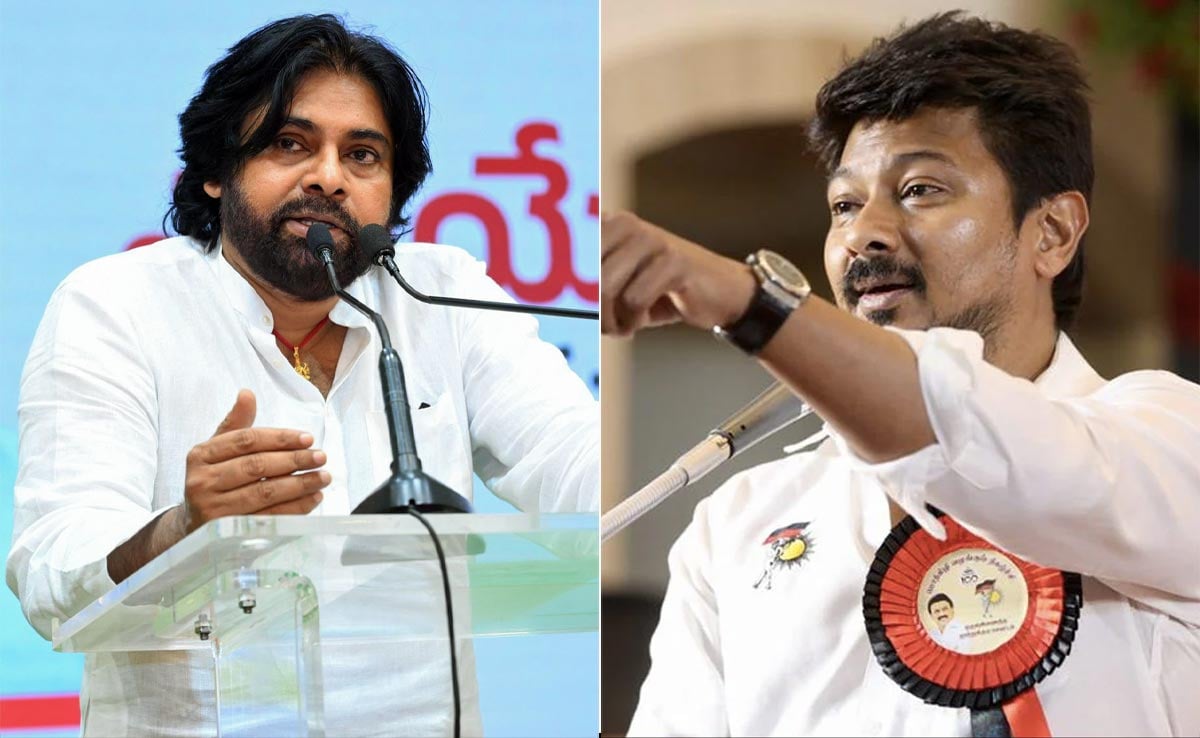 "Wait And See...": Udhayanidhi Stalin On Pawan Kalyan's 'Sanatan Dharm' Warning