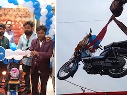 Viral: DJ, Drums As Tea Seller Celebrates New Bike In Madhya Pradesh