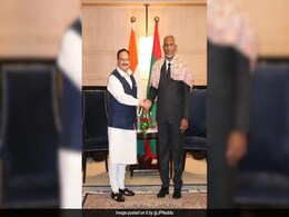 JP Nadda Meets Maldives President, Both Agree To Enhance Party-To-Party Relations JP Nadda Meets Maldives President, Both Agree To Enhance Party-To-Party Relations