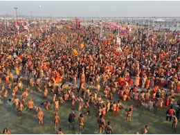 Mahakumbh 2025 : राजसी तरीके से जूना अखाड़े ने कुंभ नगरी में किया प्रवेश, पुष्प वर्षा से हुआ स्वागत Mahakumbh 2025 : राजसी तरीके से जूना अखाड़े ने कुंभ नगरी में किया प्रवेश, पुष्प वर्षा से हुआ स्वागत