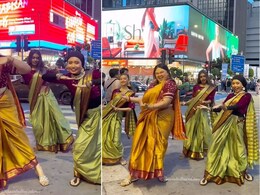 साड़ी पहन चौराहे पर जमकर थिरकीं मलेशिया की लड़कियां, रजनीकांत के गाने पर जमकर लगाए ठुमके