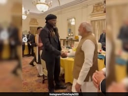 "From Jamaica To India": Legendary West Indies Batter Chris Gayle Meets PM Narendra Modi "From Jamaica To India": Legendary West Indies Batter Chris Gayle Meets PM Narendra Modi