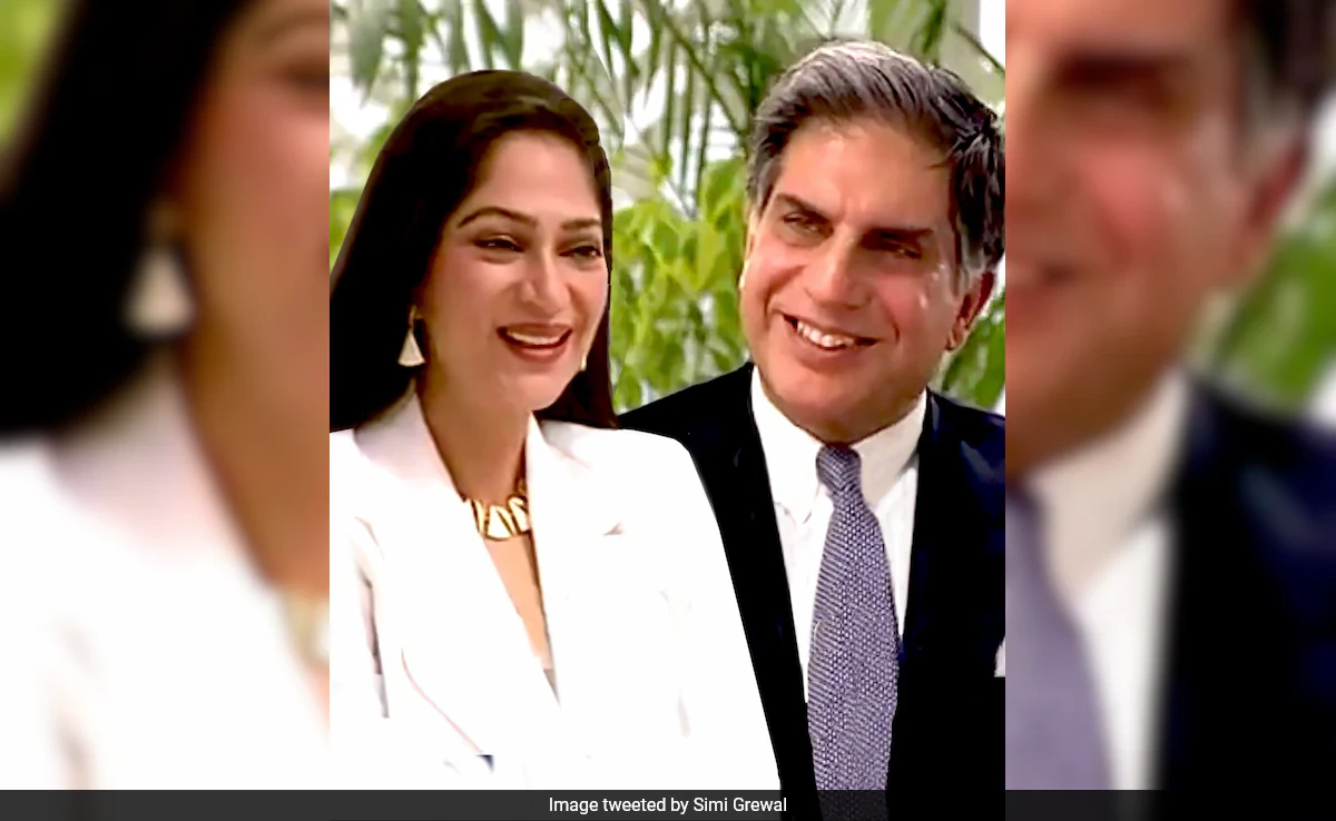 Simi Garewal Remembers "Friend" Ratan Tata: "It's Too Hard To Bear Your Loss"