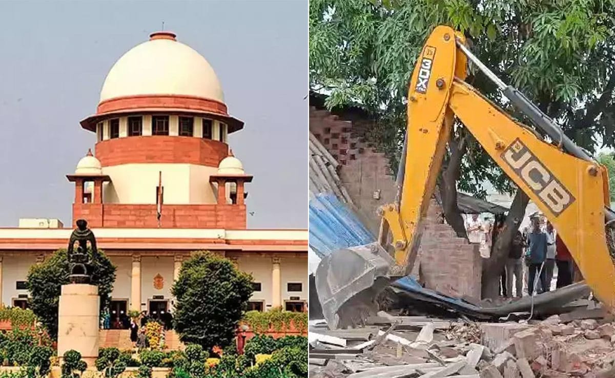 #39 FIR पर घर नहीं गिरा सकते #39 : बुलडोजर जस्टिस पर सुप्रीम कोर्ट ने लगाया