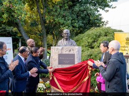 Mahatma Gandhi's Bust Adorns Seattle Center In US Mahatma Gandhi's Bust Adorns Seattle Center In US