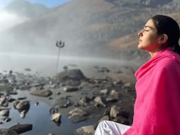 Sara Ali Khan Seeks Blessings At Kedarnath Temple. See Pics Sara Ali Khan Seeks Blessings At Kedarnath Temple. See Pics