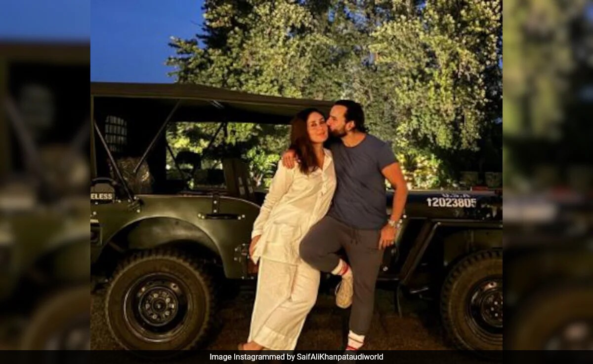 Kareena Kapoor And Saif Ali Khan's Wedding Anniversary Celebrations Sealed With A Kiss