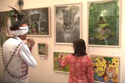 43 Artists From 12 States Showcase Tribal Art In Delhi 43 Artists From 12 States Showcase Tribal Art In Delhi