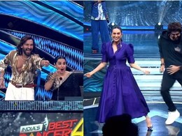 करिश्मा कपूर ने किया 24 साल पुराने प्यार दिलों का गाने पर जबरदस्त डांस, कार्तिक आर्यन संग किया परफॉर्म तो फैंस ने पकड़ ली एक गलती करिश्मा कपूर ने किया 24 साल पुराने प्यार दिलों का गाने पर जबरदस्त डांस, कार्तिक आर्यन संग किया परफॉर्म तो फैंस ने पकड़ ली एक गलती