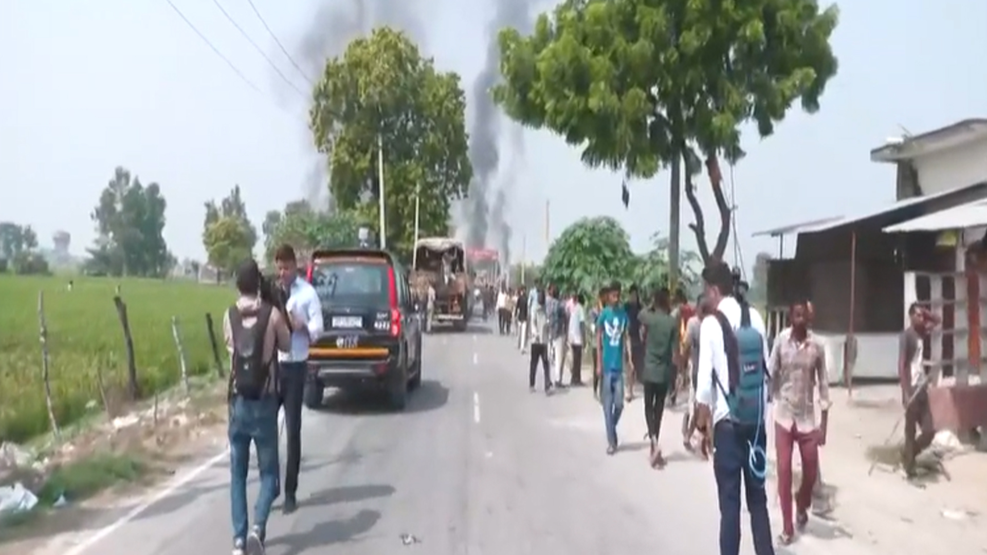 Violent Clashes In UP’s Bahraich After 1 Killed During Durga Idol Immersion Procession